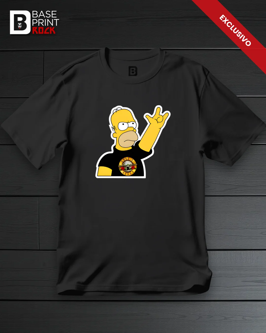 Camiseta Linha Homer Guns 1