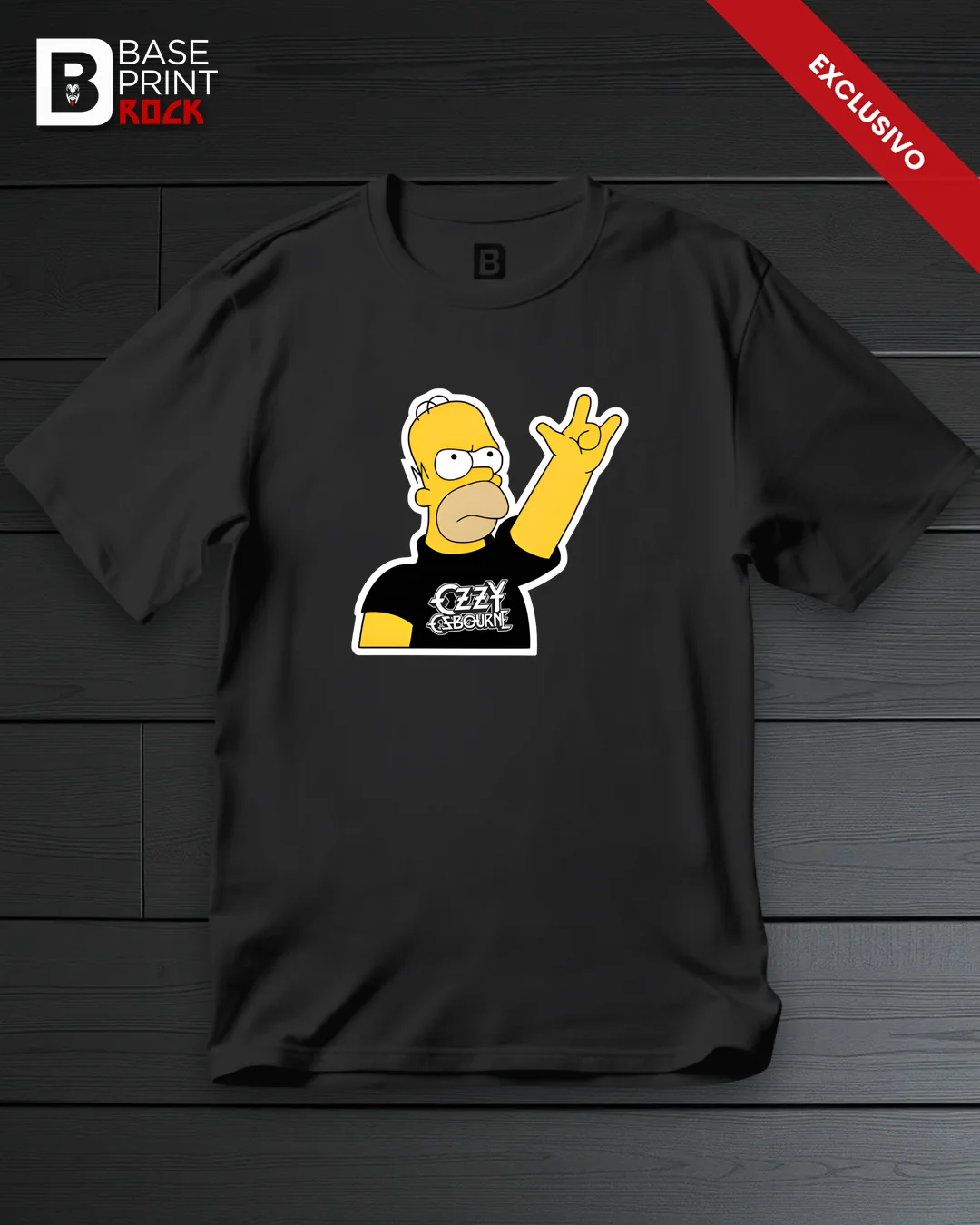 Camiseta Linha Homer Ozzy 1