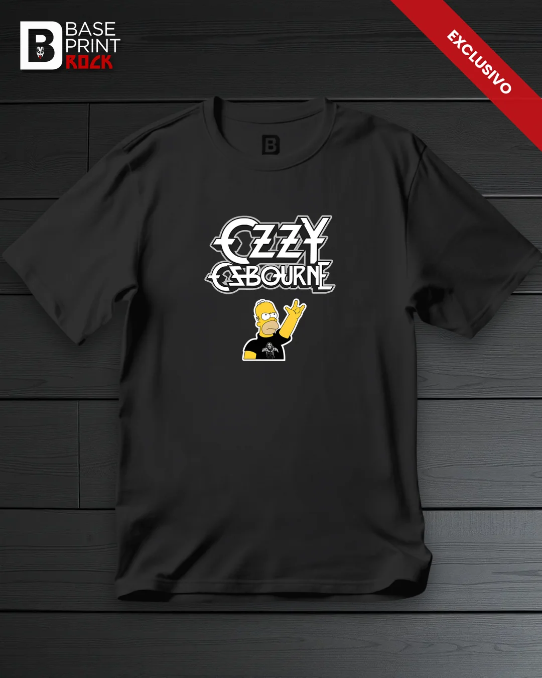 Camiseta Linha Homer Ozzy 2
