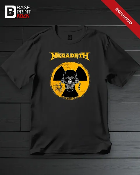 Camiseta Megadeth Skull