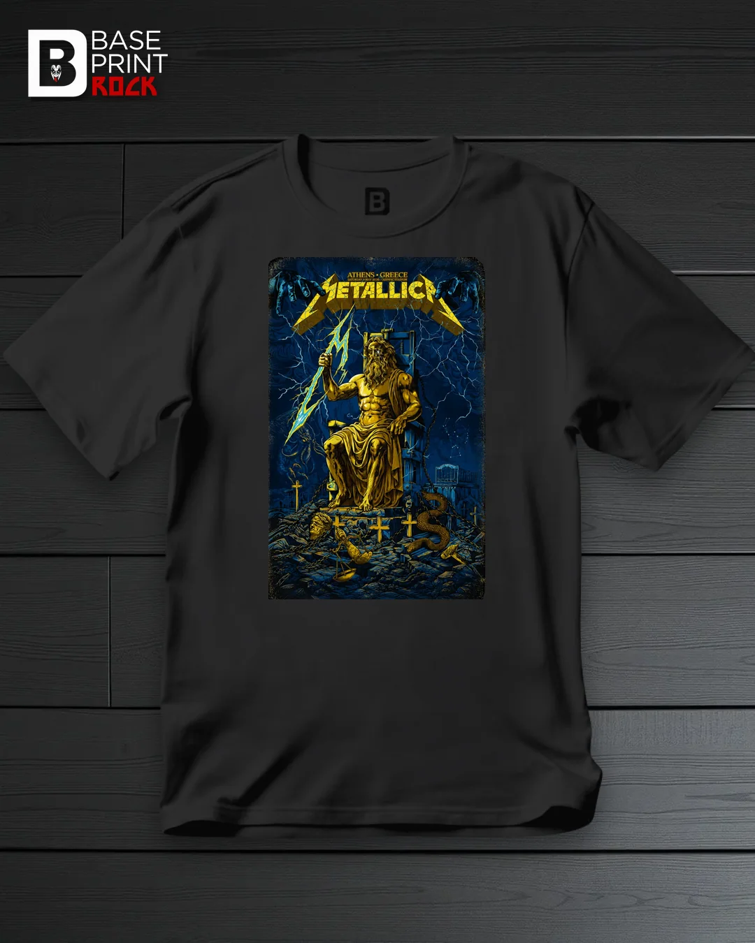 Camiseta Metallica Athens
