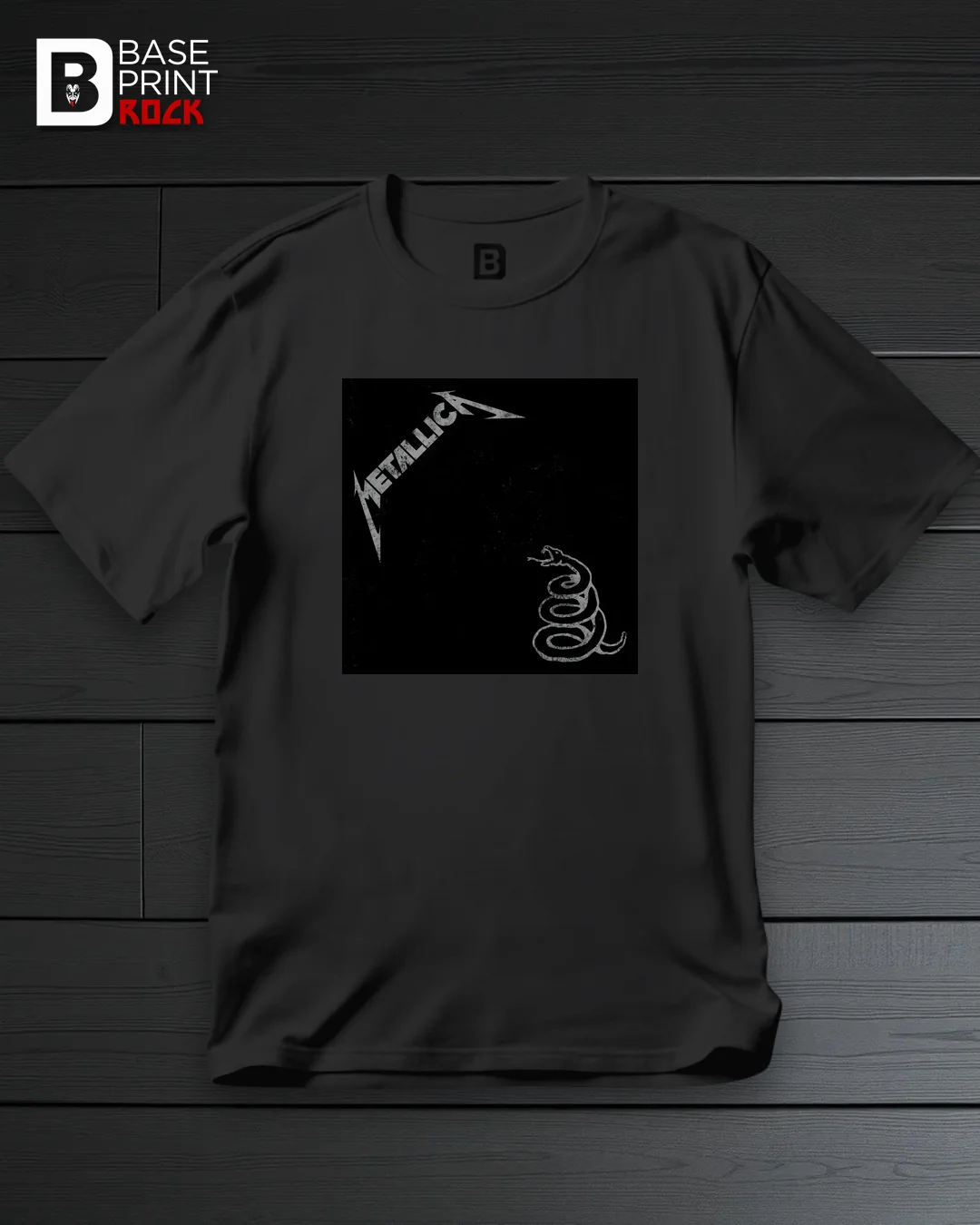 Camiseta Metallica Black Álbum