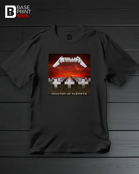 Camiseta Metallica Master of Puppets