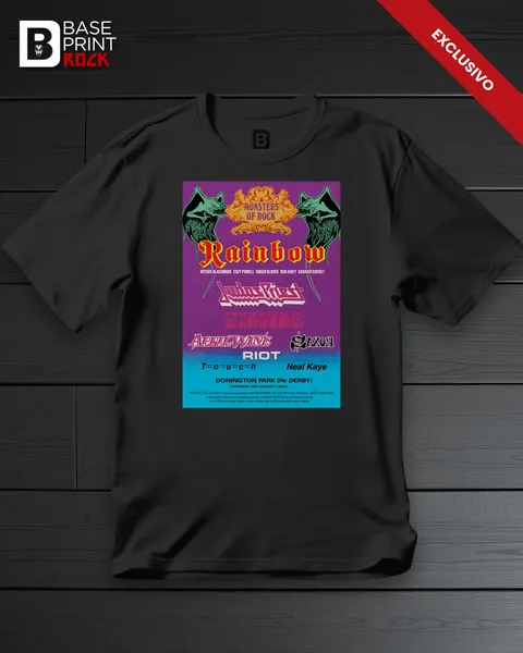 Camiseta Monsters of Rock 1980 1ª Edição