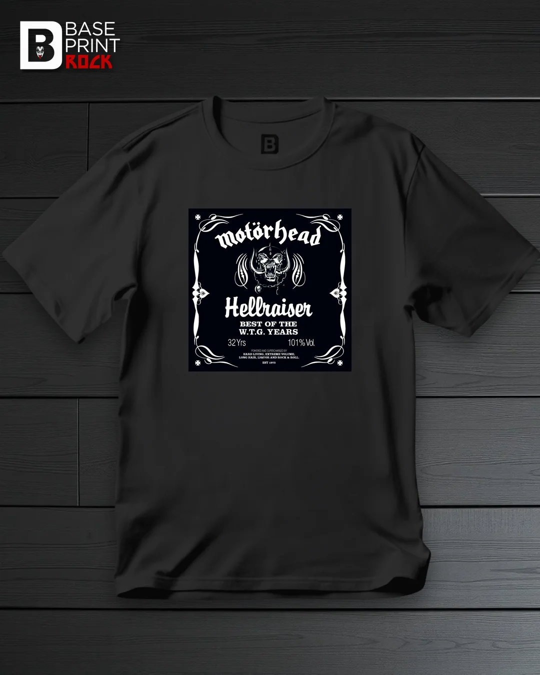 Camiseta Motörhead Drink Hellraiser