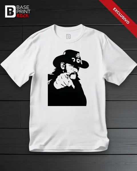 Camiseta Motörhead Lemmy Silhouette