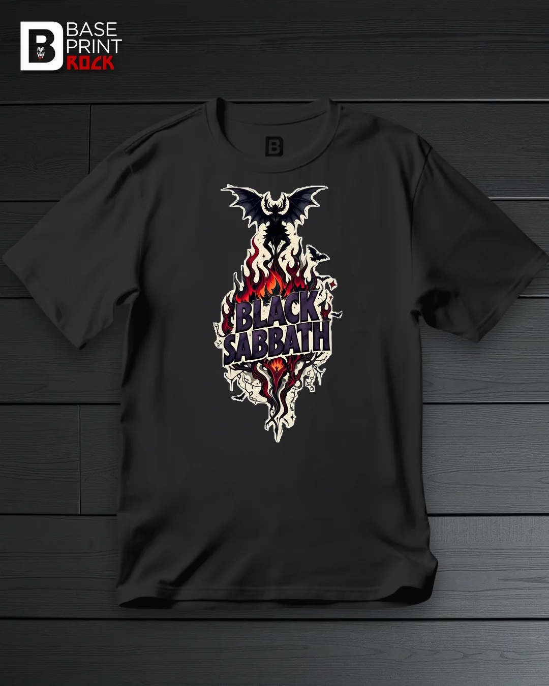 Camiseta Ozzy Black Sabbath