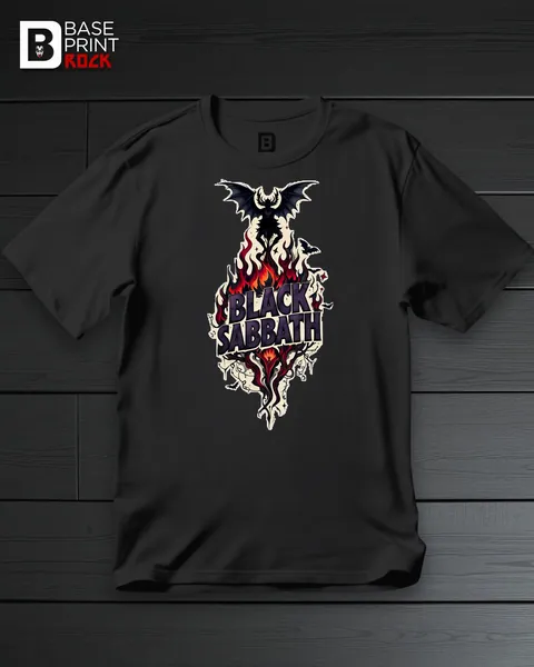 Camiseta Ozzy Black Sabbath