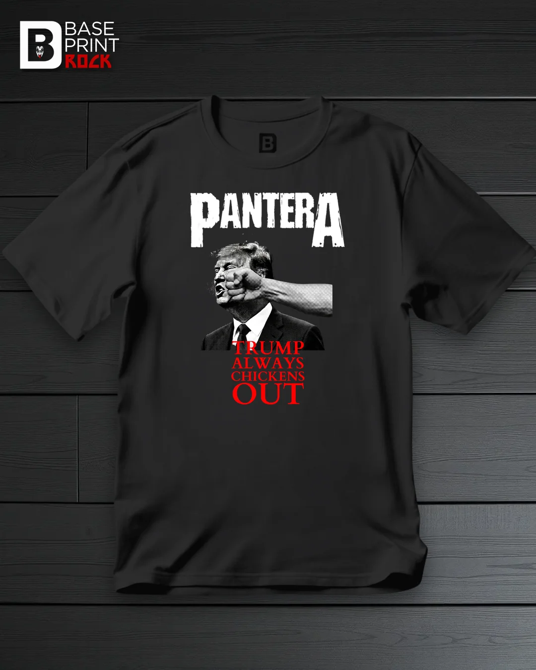 Camiseta PanterA Trump Always Chickens Out