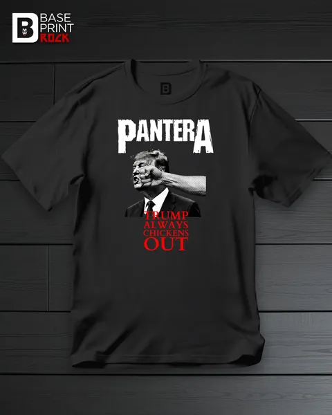 Camiseta PanterA Trump Always Chickens Out