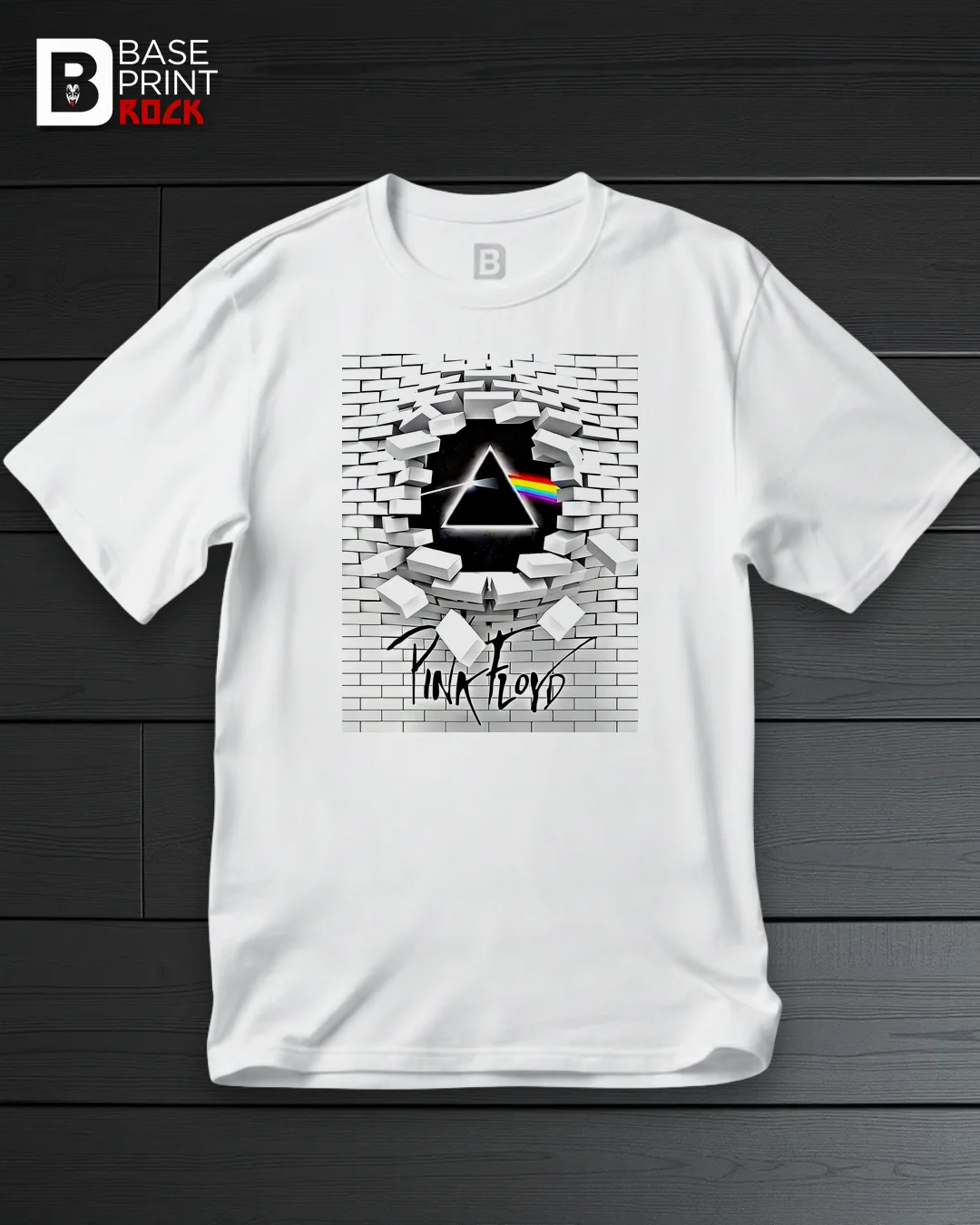 Camiseta Pink Floyd Dark Side In the Wall