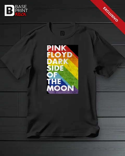 Camiseta Pink Floyd DSTM Color