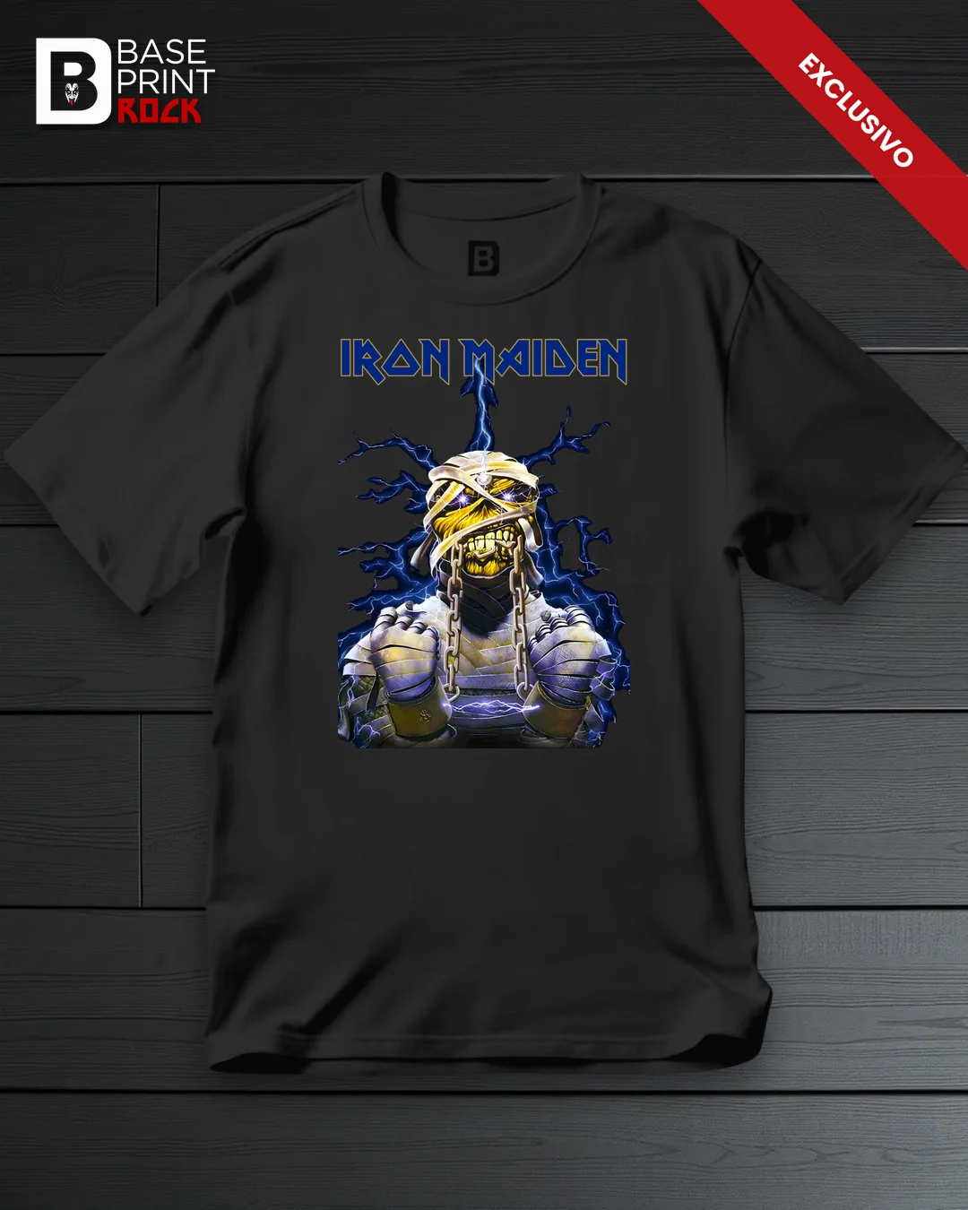Camiseta Iron Maiden Powerslave