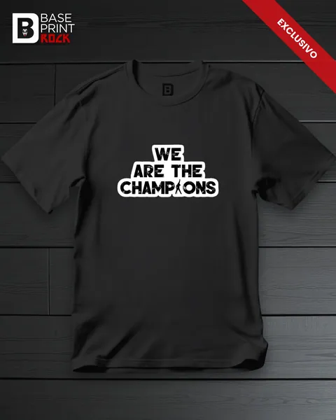 Camiseta Queen We Are The Champions