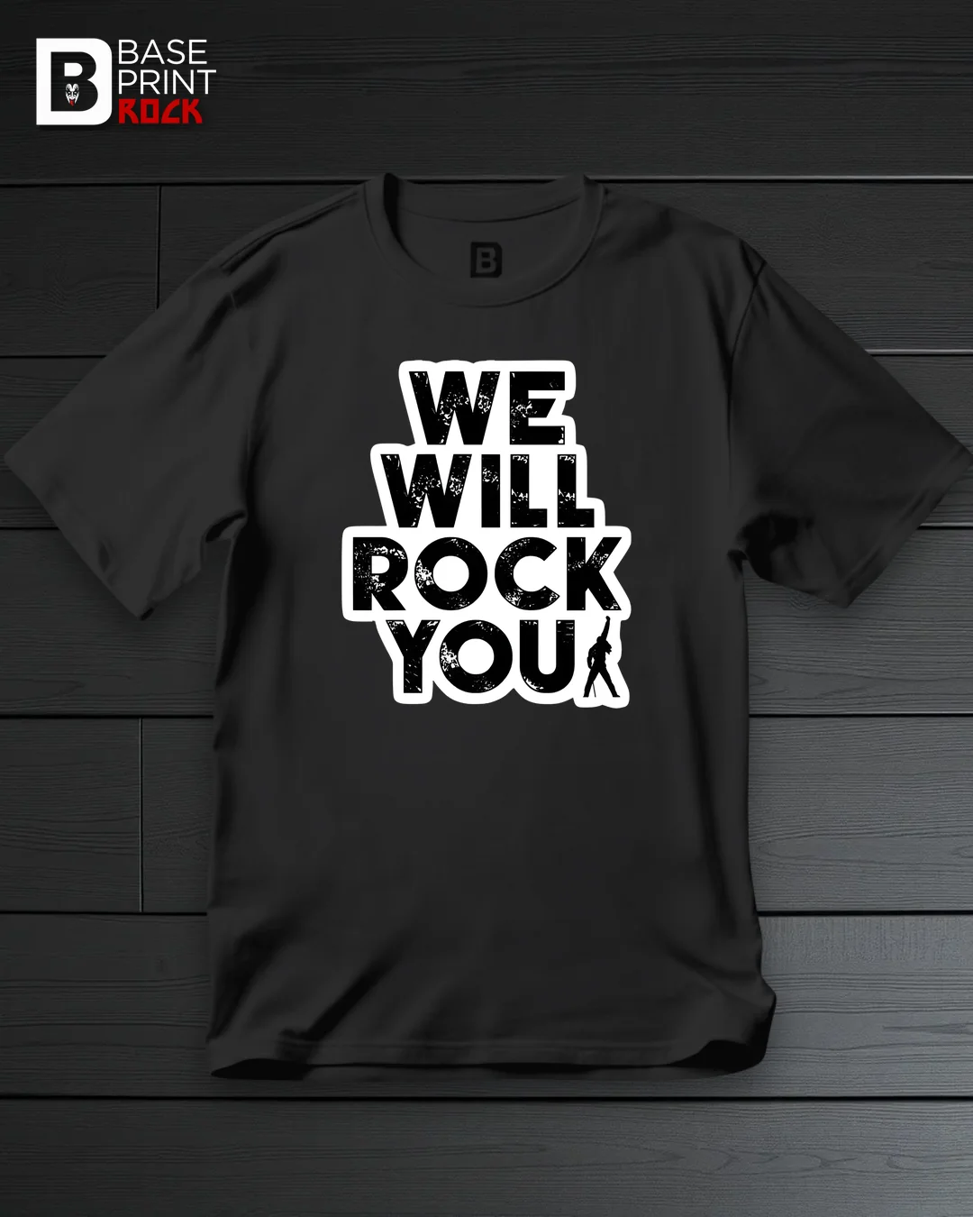 Camiseta Queen We Will Rock You