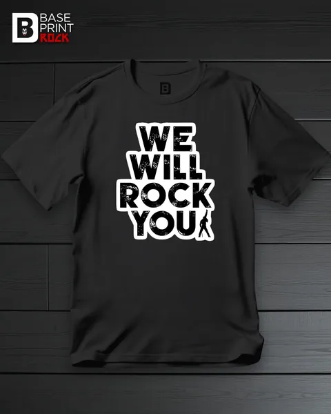 Camiseta Queen We Will Rock You