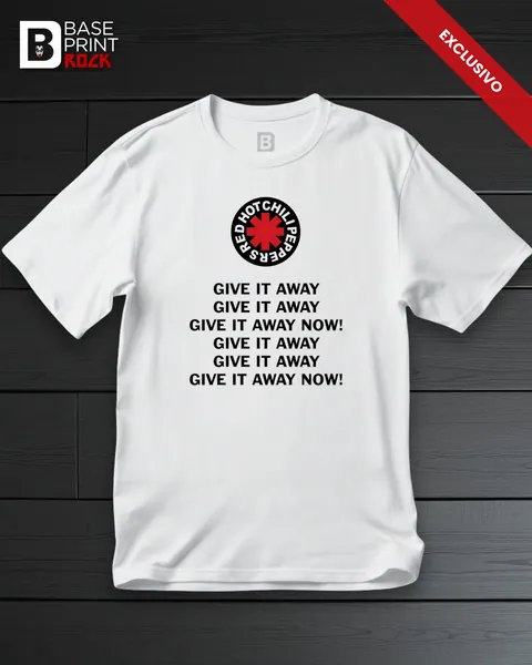 Camiseta Red Hot Chili Peppers Give It Away