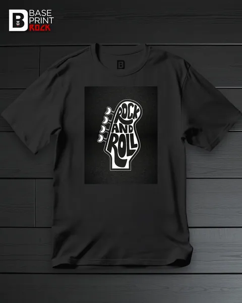 Camiseta Rock and Roll