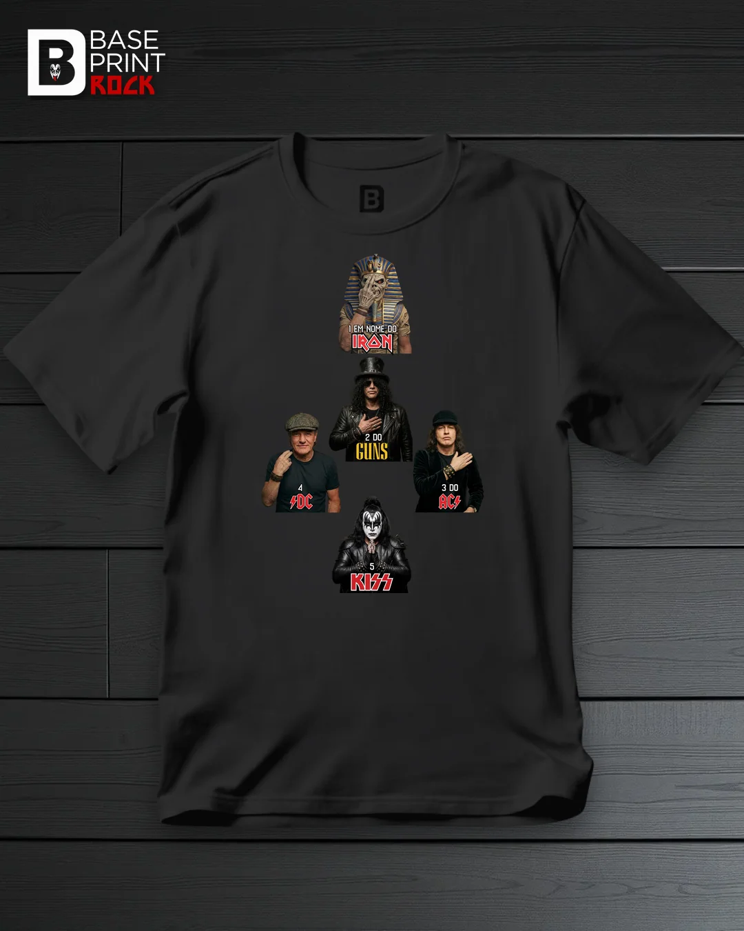 Camiseta Rock, My Religion