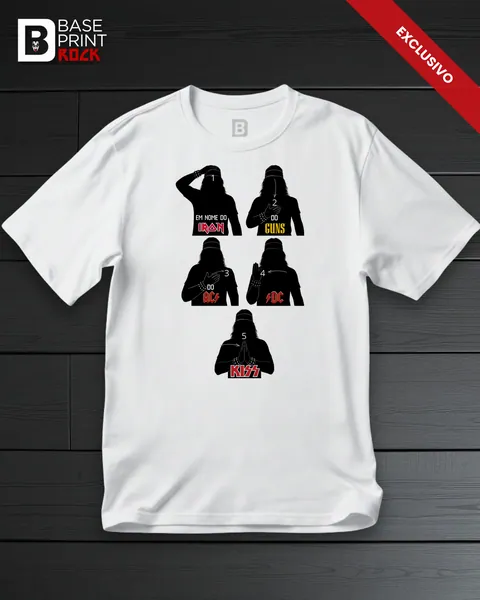 Camiseta Santíssimo Rock White