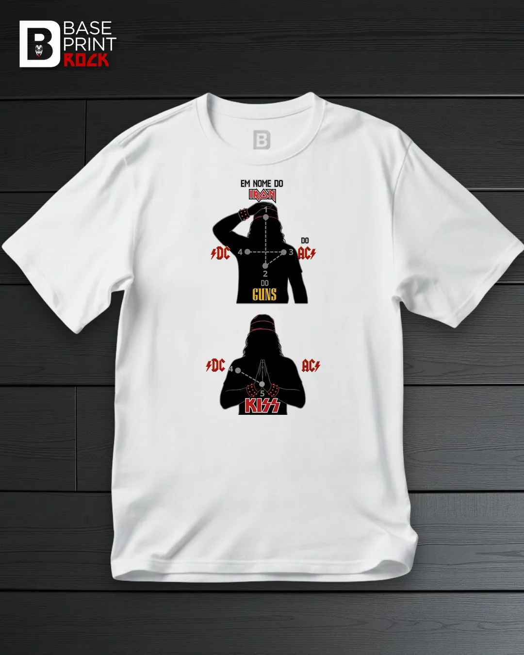 Camiseta Santíssimo Rock