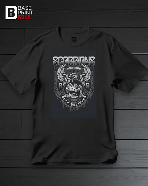 Camiseta Scorpions Rock Believer