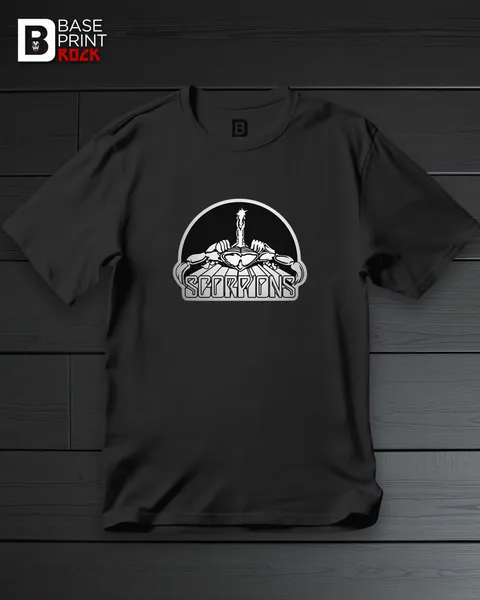 Camiseta Scorpions Silver