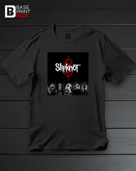 Camiseta Slipknot Masks