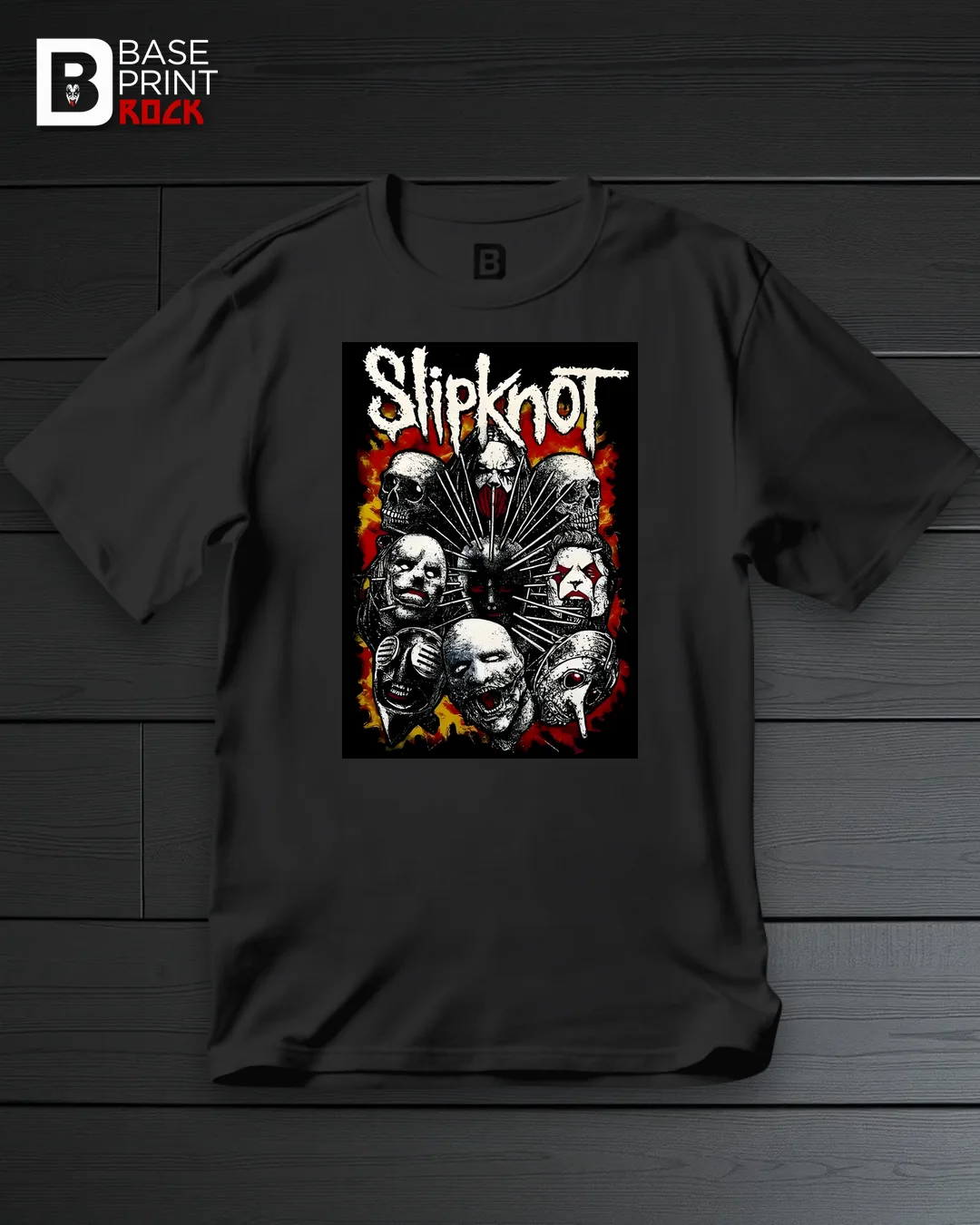 Camiseta Slipknot Spiked