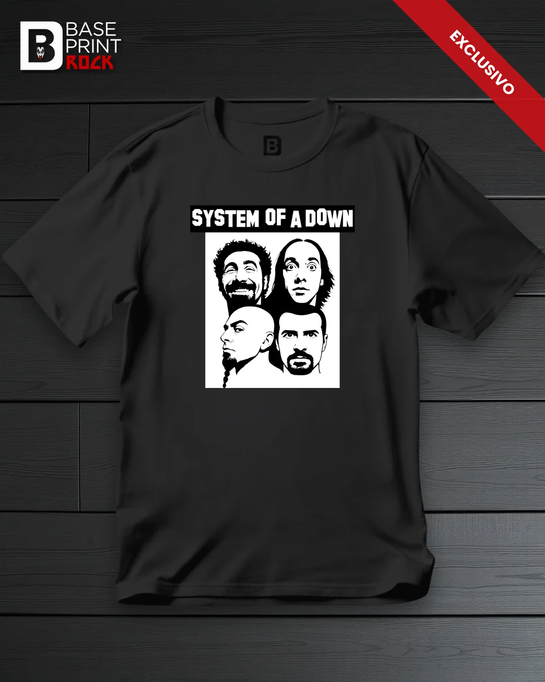 Camiseta System of a Down Formation