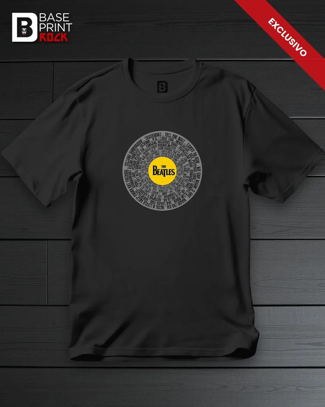 Camiseta The Beatles LP