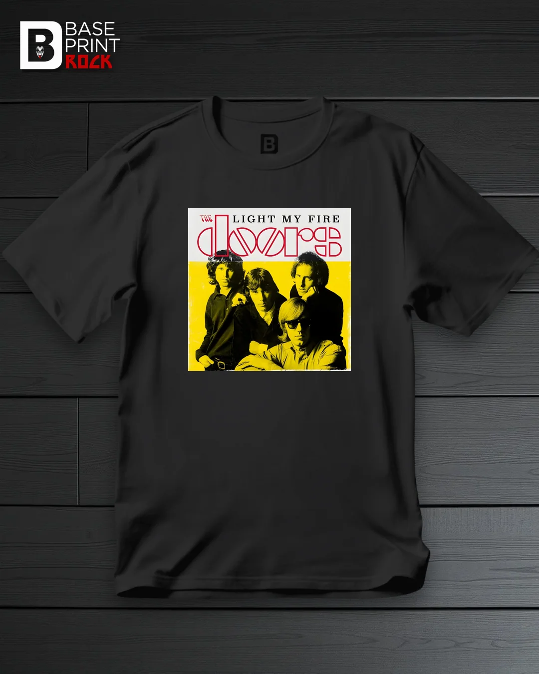 Camiseta The Doors Light My Fire
