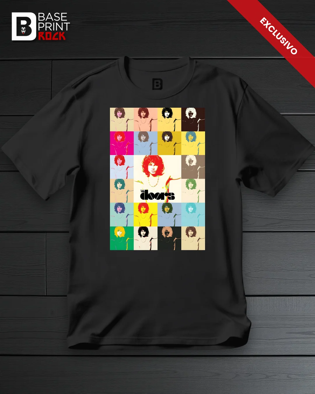 Camiseta The Doors Mosaic