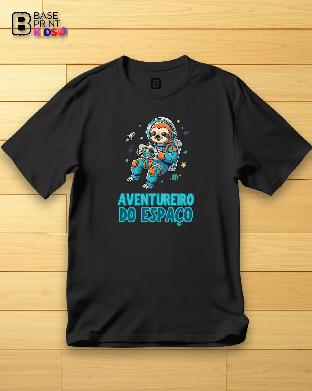 Camiseta Aventureiro do Espaço