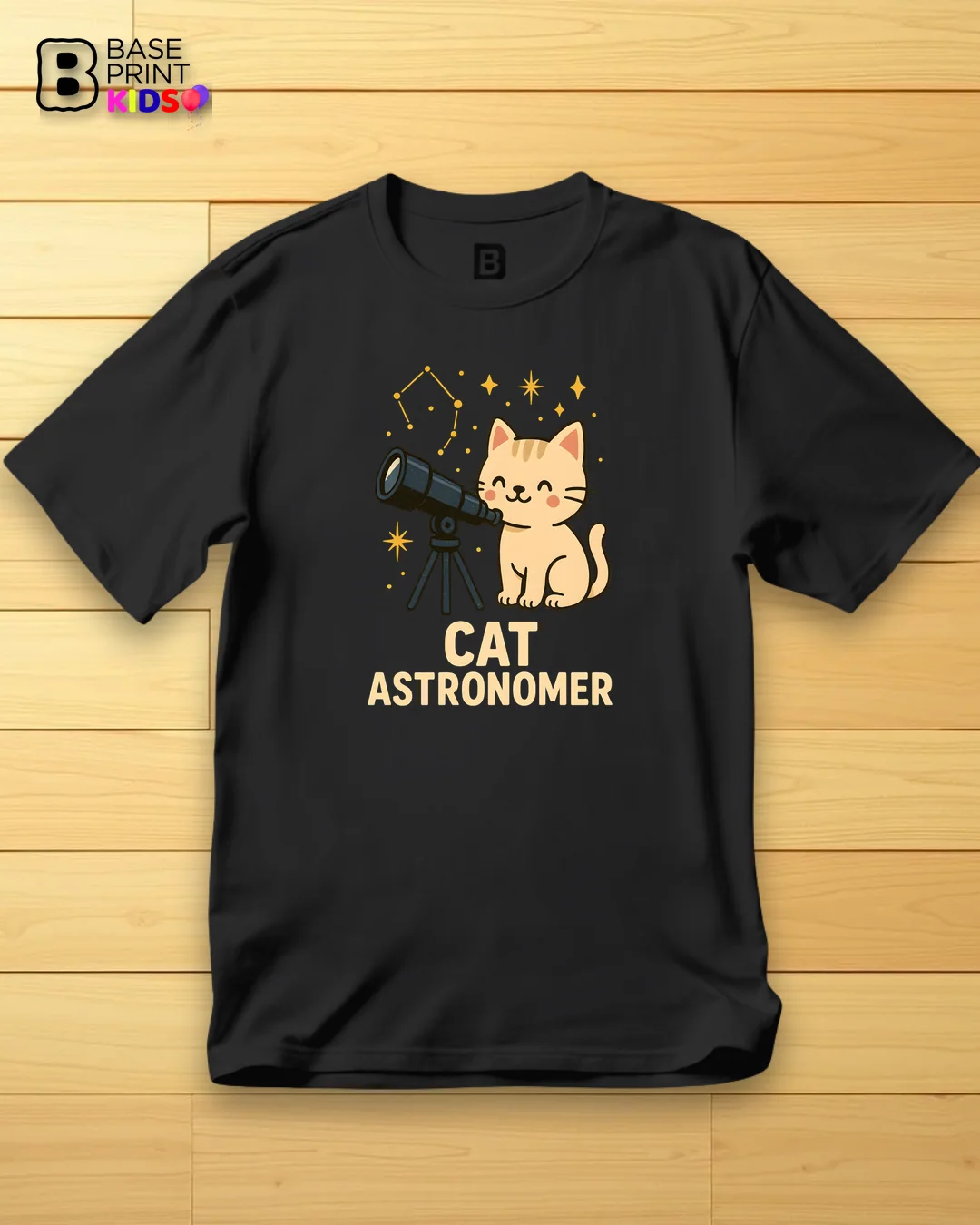 Camiseta Cat Astronomer