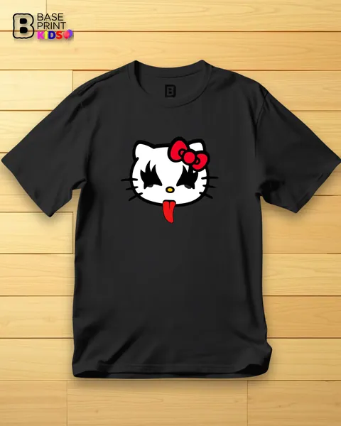 Camiseta Gatinha Rocker