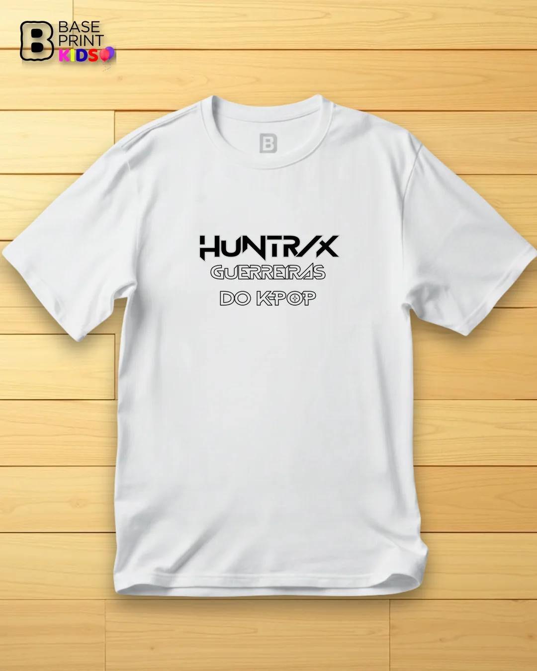 Camiseta Guerreiras do K-Pop White
