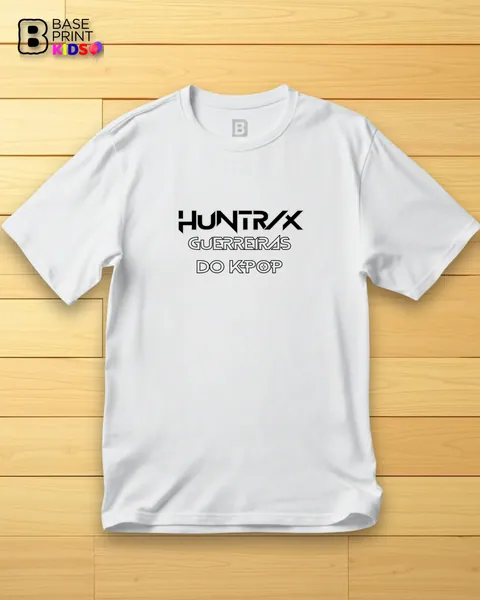 Camiseta Guerreiras do K-Pop White