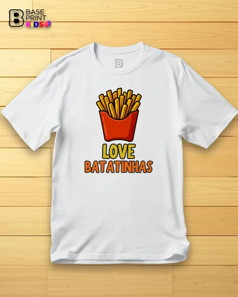 Camiseta Love Batatinha
