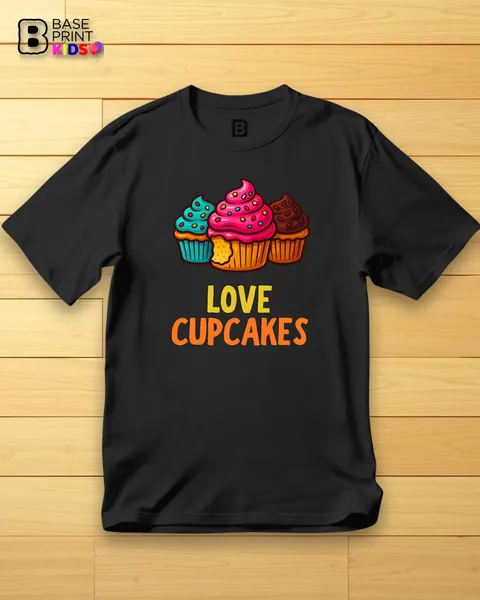 Camiseta Love Cupcakes