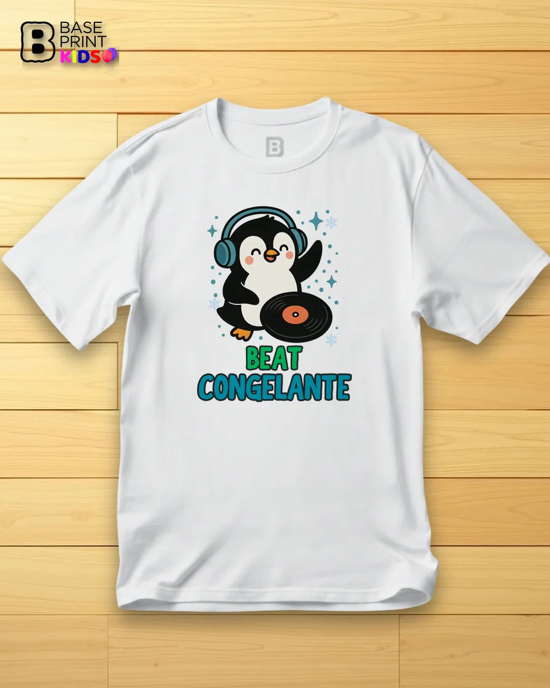 Camiseta Pinguim DJ