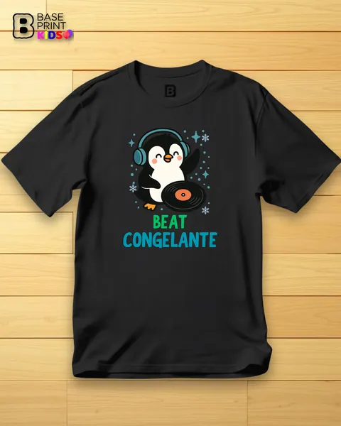 Camiseta Pinguim DJ