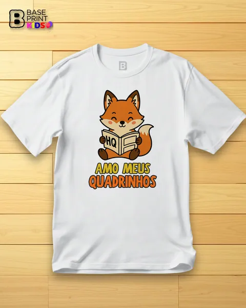 Camiseta Raposa dos Quadrinhos