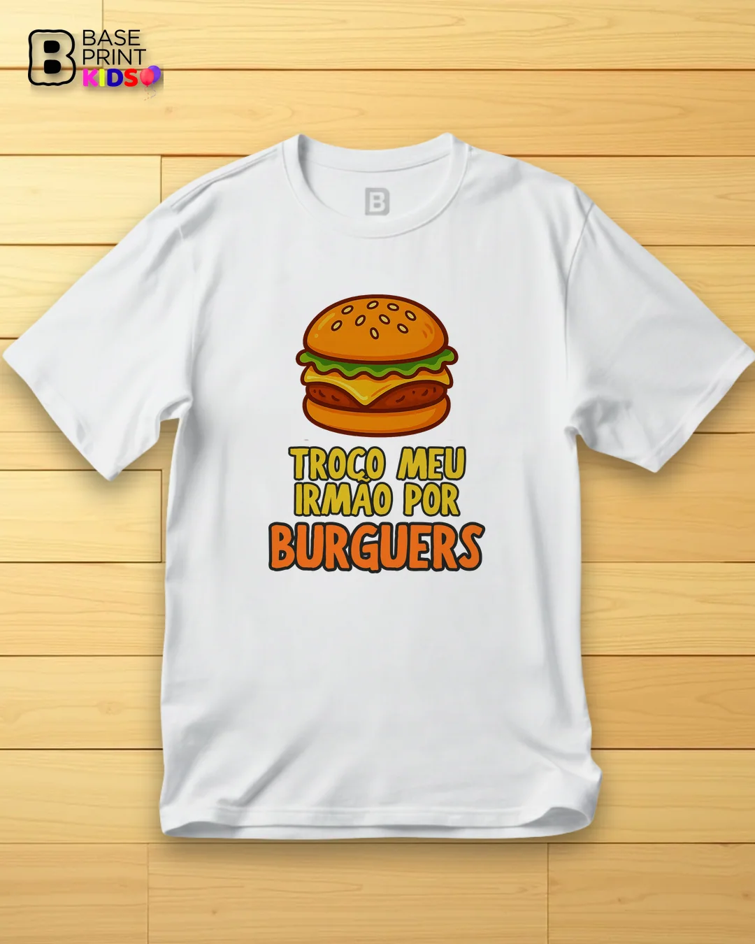 Camiseta Troco Irmão por Burguers