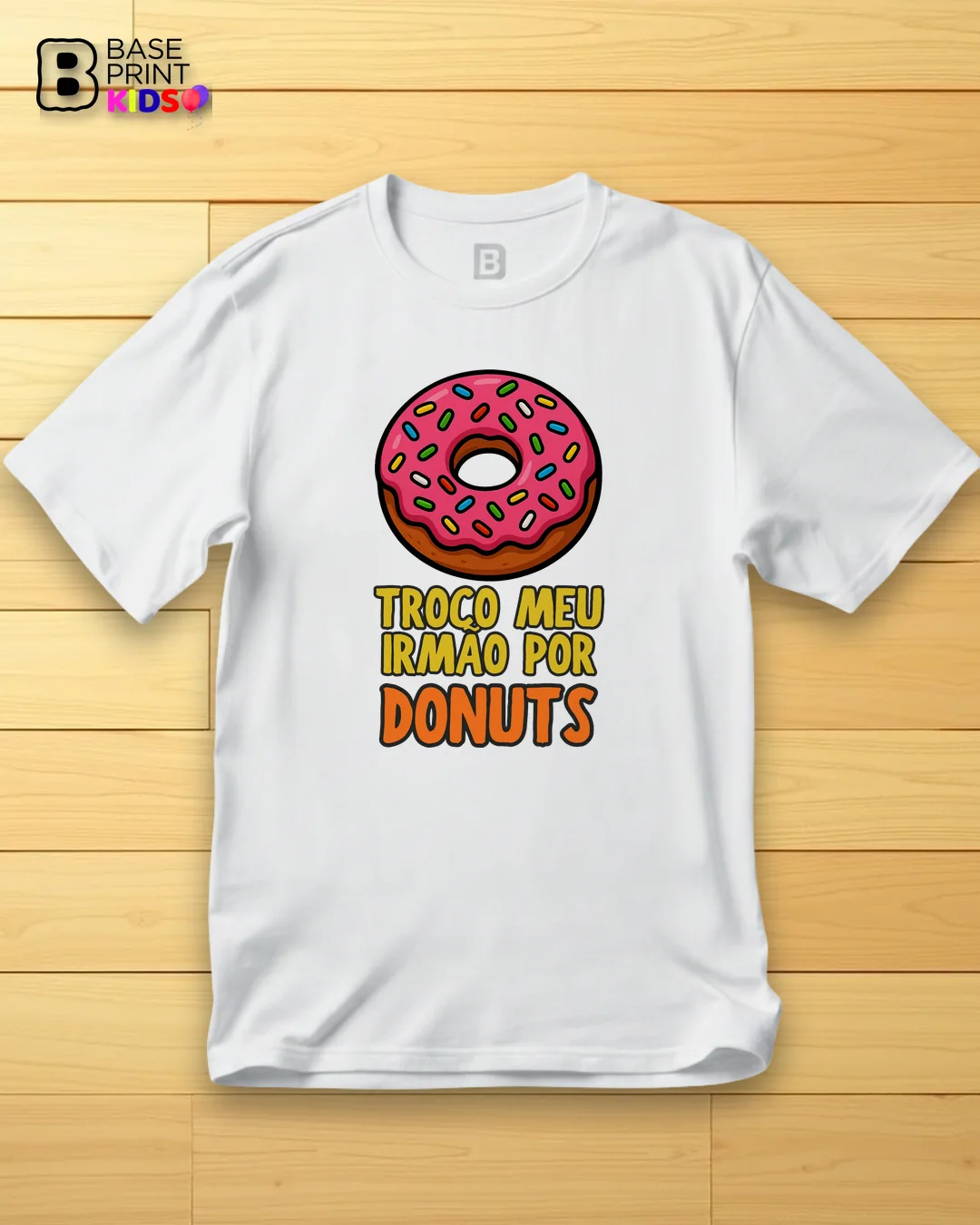 Camiseta Troco Irmão por Donuts