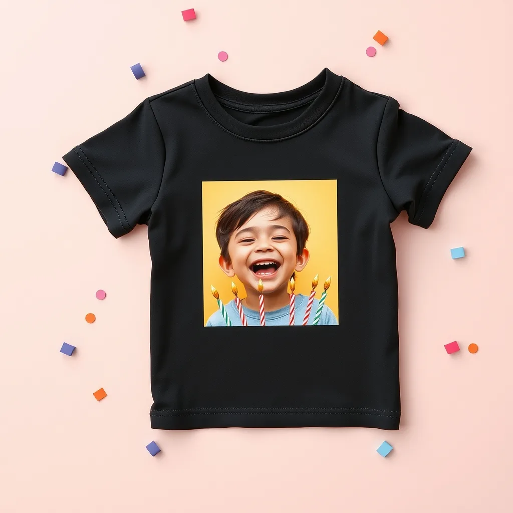 Camiseta Camiseta com a sua foto