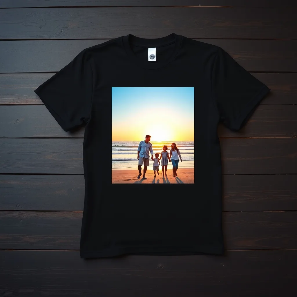 Camiseta Camiseta com a sua foto