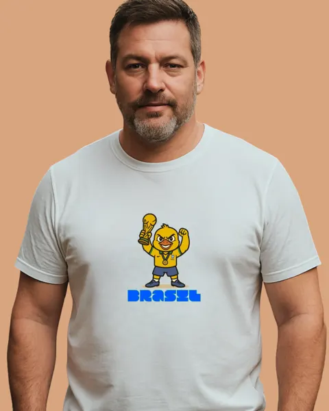 Camiseta Brasil Canarinho Pistola