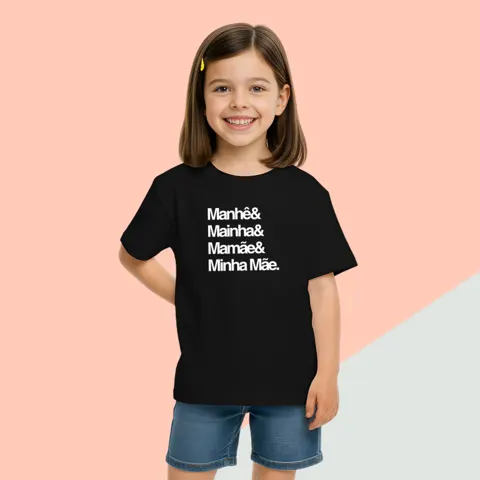 Camiseta Mãe Versions
