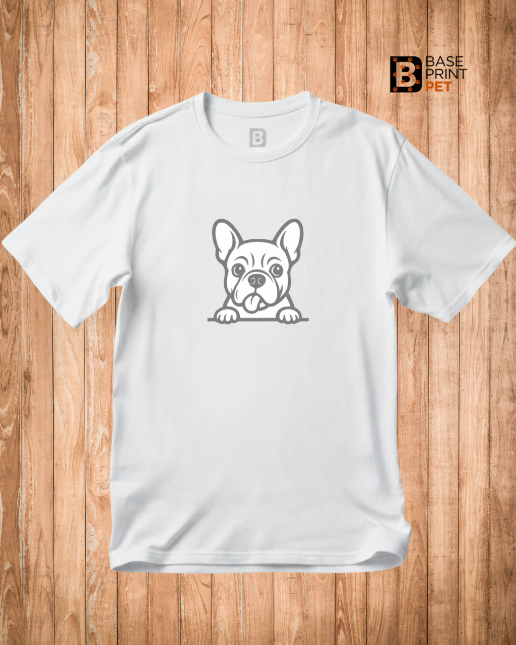 Camiseta Bulldog Francês